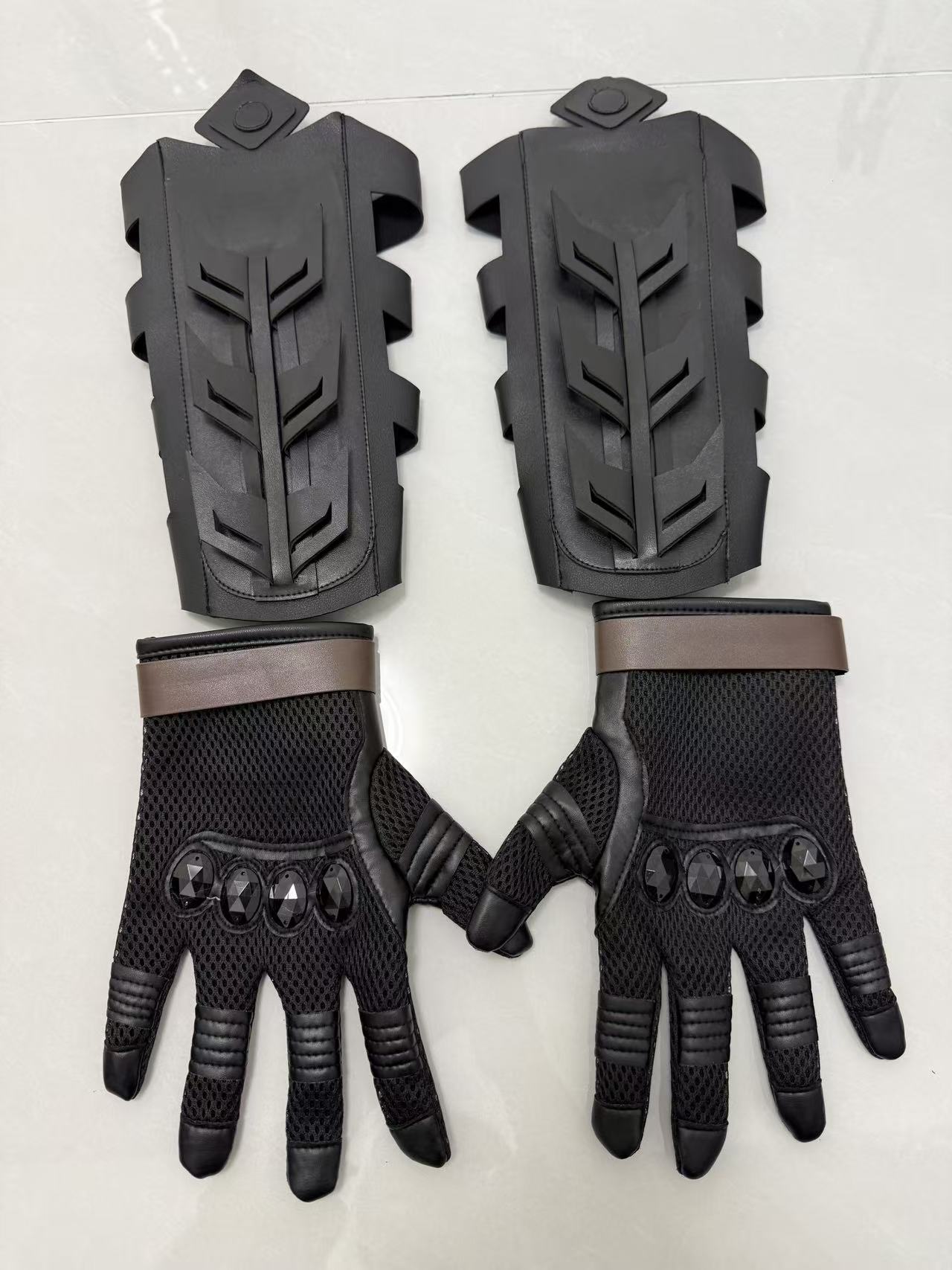 Men'S Fashion Gloves - Costume de Cosplay Bruce pour adultes,