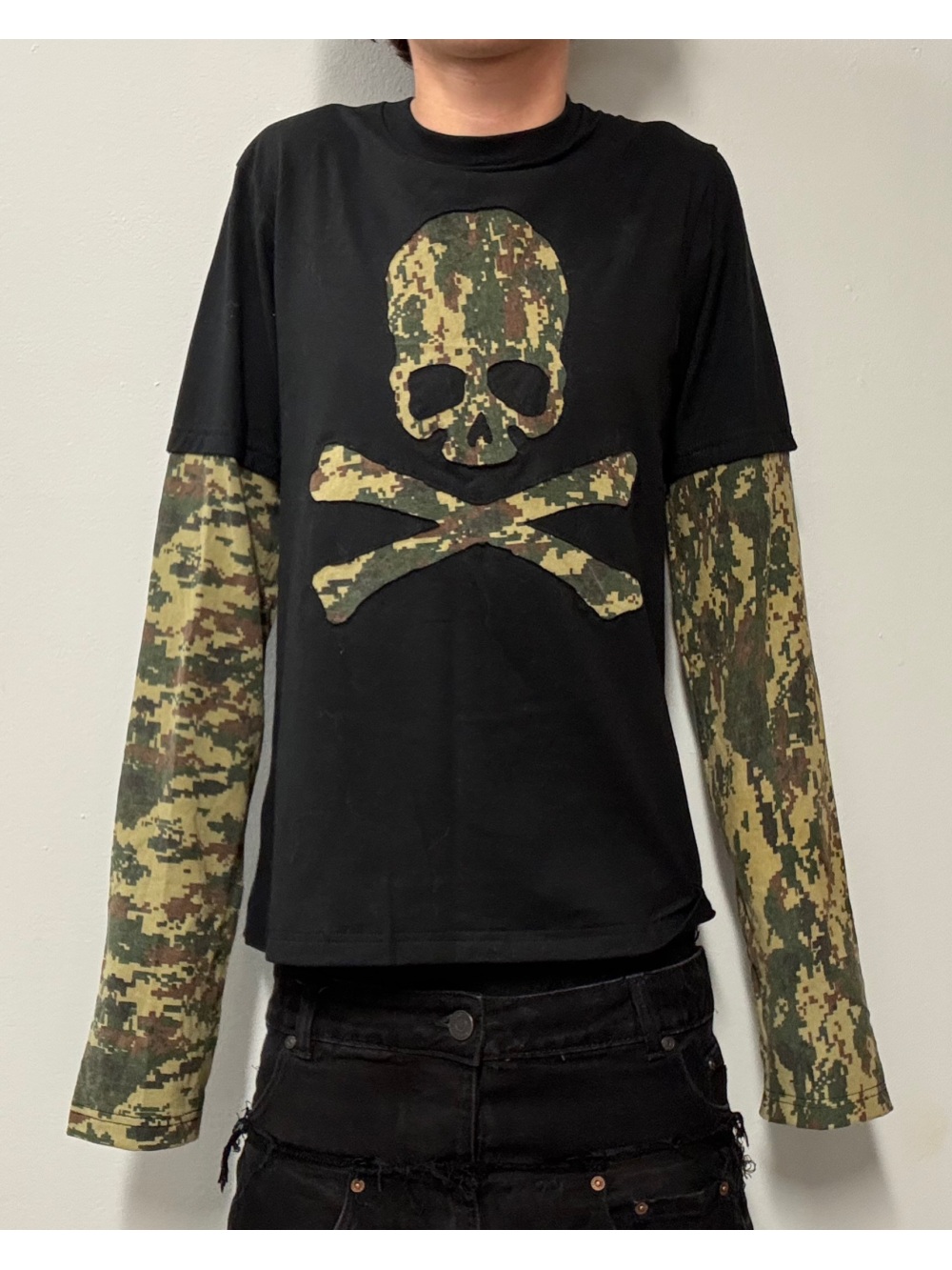 Men'S Fashion Designer - 2026 nouveau camouflage rétro américain squelette