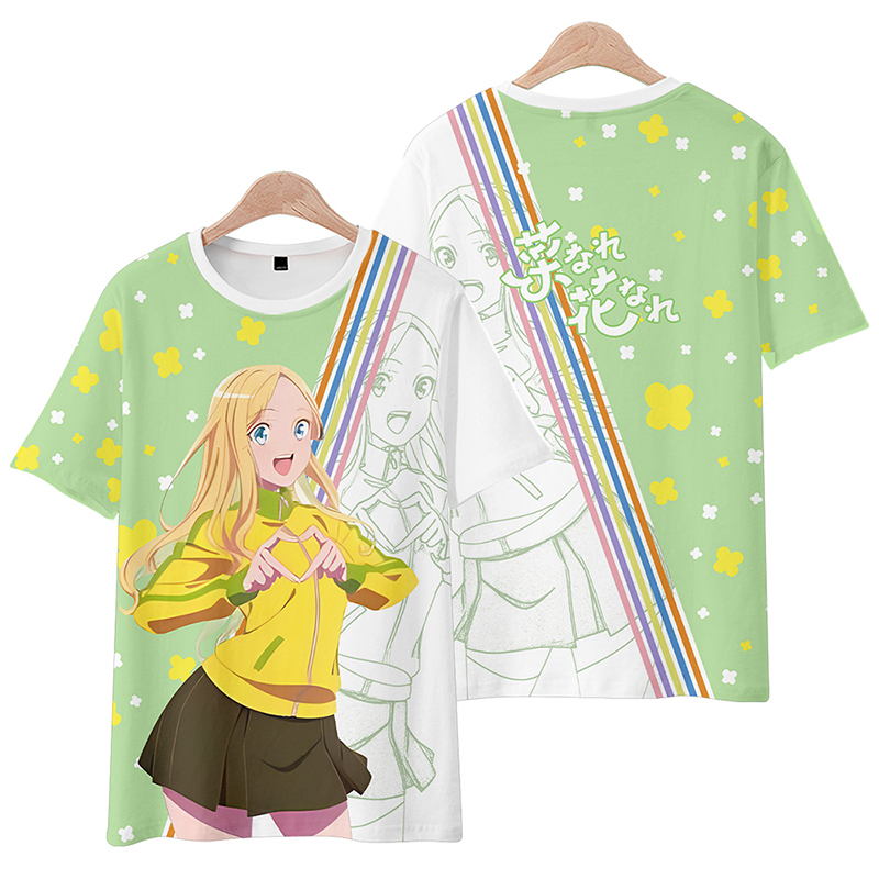 Graphic Tee Oversized - Anime Narenare imprimé en 3D -