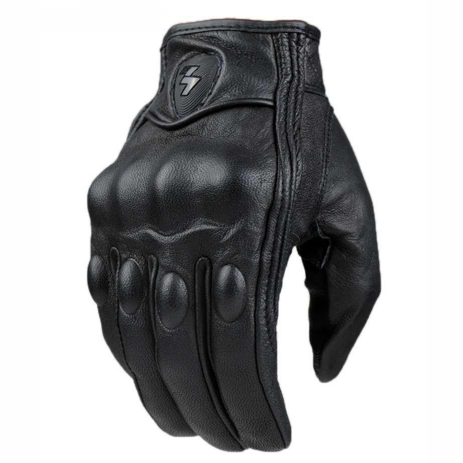 Men'S Fashion Gloves - 2025 gants de Moto en cuir