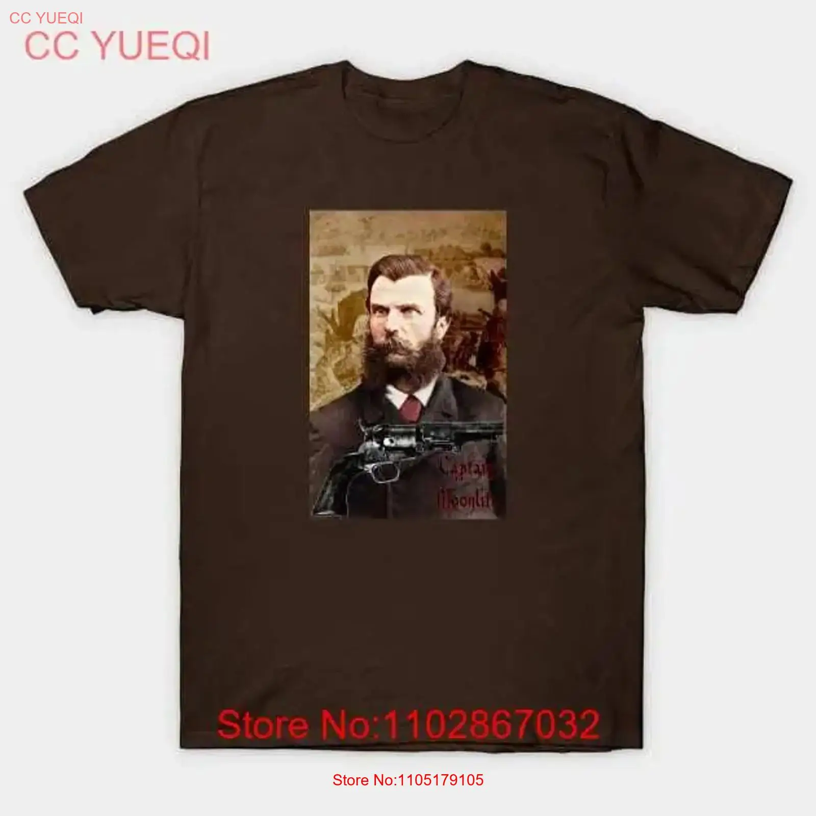 Mens Fashion Australia - Capitaine Moonlite fabriqué en australie t-shirt