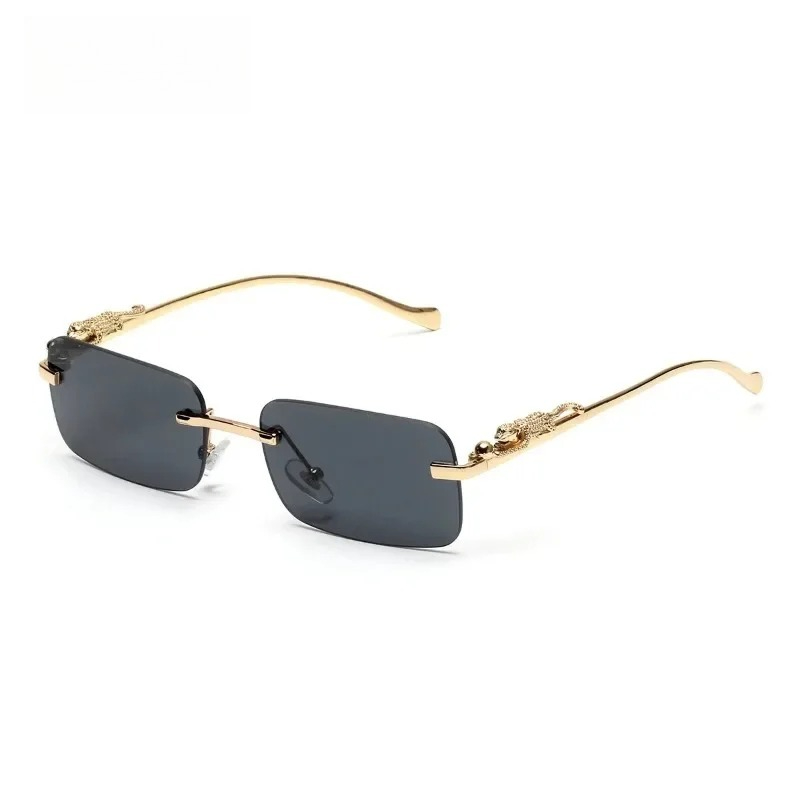 Men'S Fashion Rimless Glasses - Lunettes de soleil sans monture, carrées,