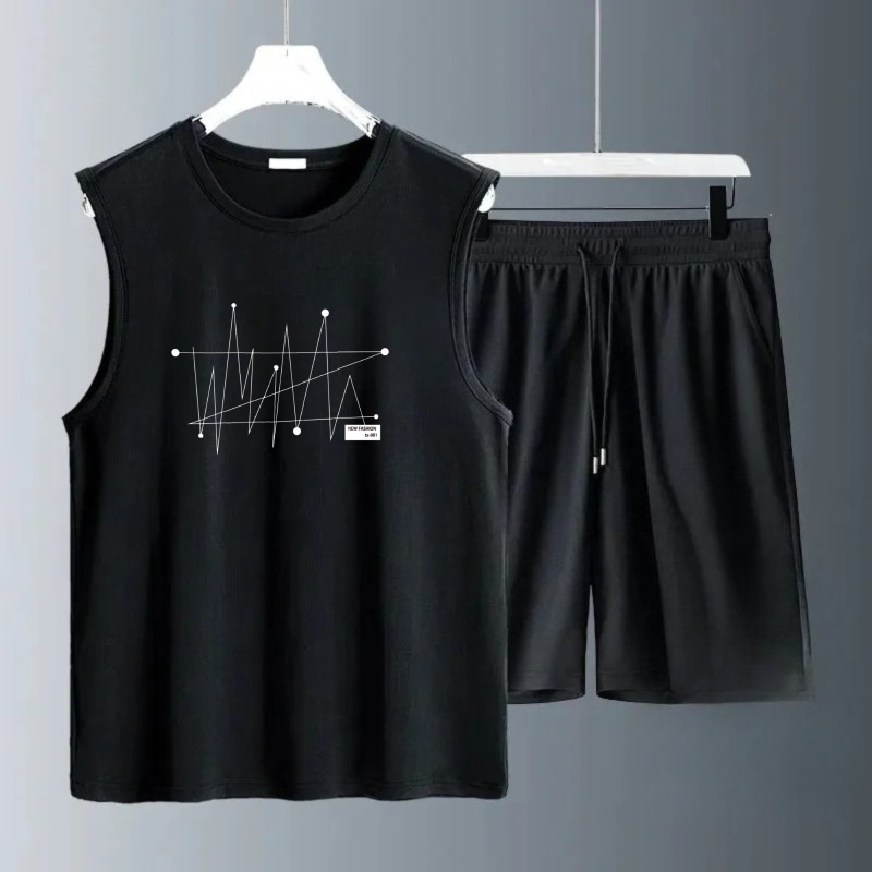 Track Suit Men - Ensembles de débardeurs pour hommes Été