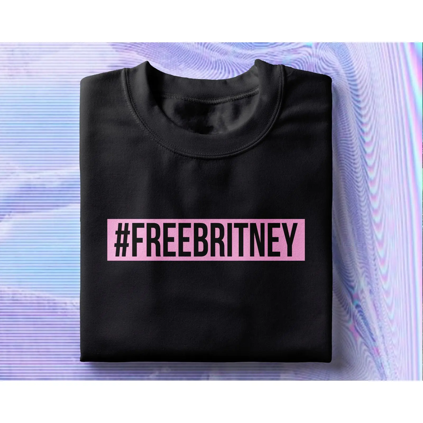 Mens Fashion Hashtags - T-shirt Hashtag FreeBritney en coton peigné