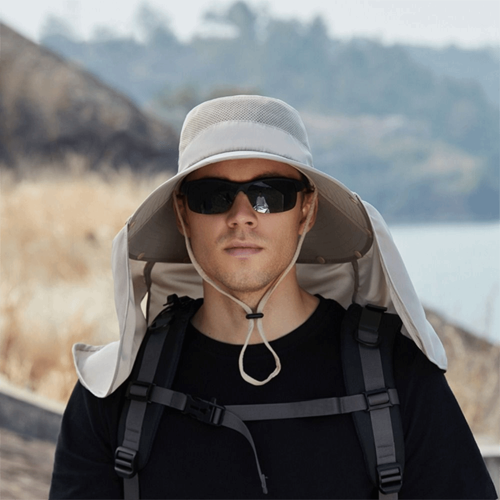 Mens Fashion Caps - Chapeau de soleil tendance en tissu