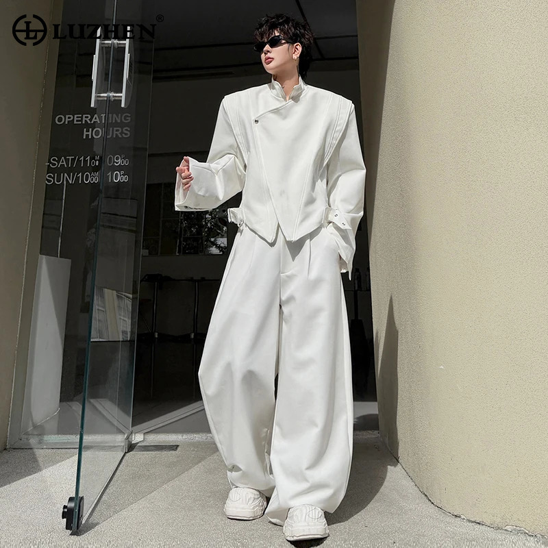 Men'S Fashion Trousers - LUZHEN 2026 Nouveauté Originale, Ensemble Deux