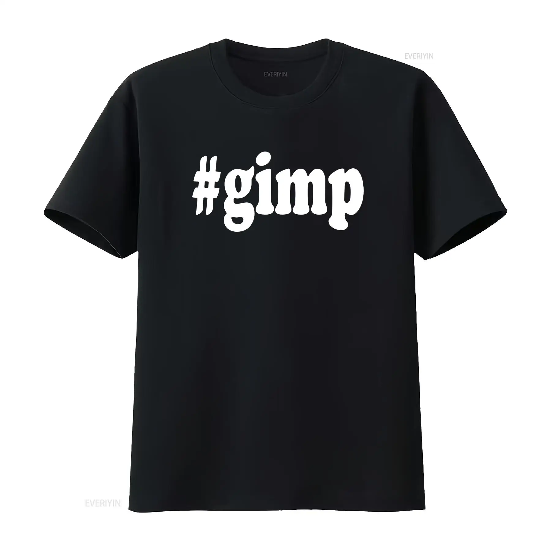 Mens Fashion Hashtags - T-shirt Gimp Hashtag Funny Noir Blanc