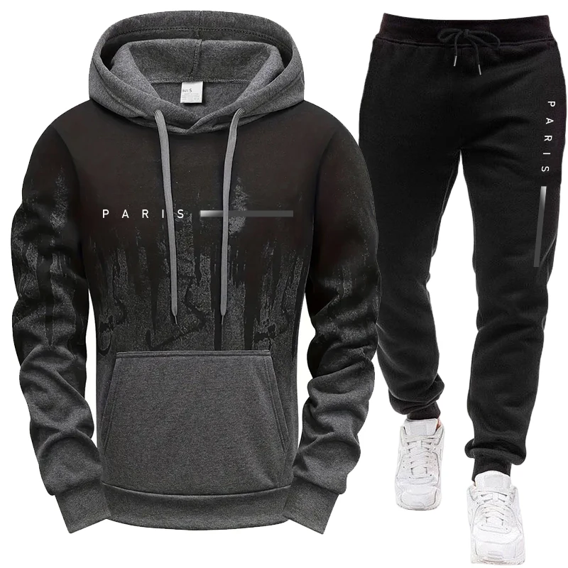 Men'S Fashion Trousers - Ensemble homme (sweat à capuche et