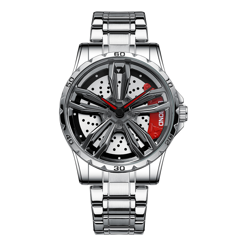Men'S Fashion Hub - Montre homme moyeu de roue montre