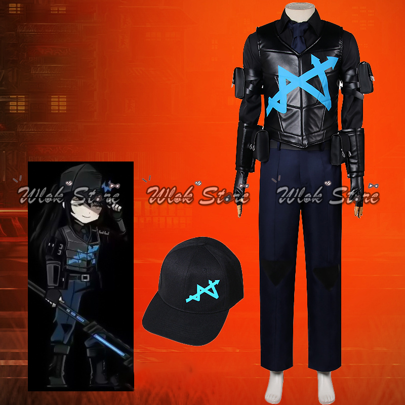 Men'S Fashion Gloves - Jeu Limbus Company Cosplay Hong Lu