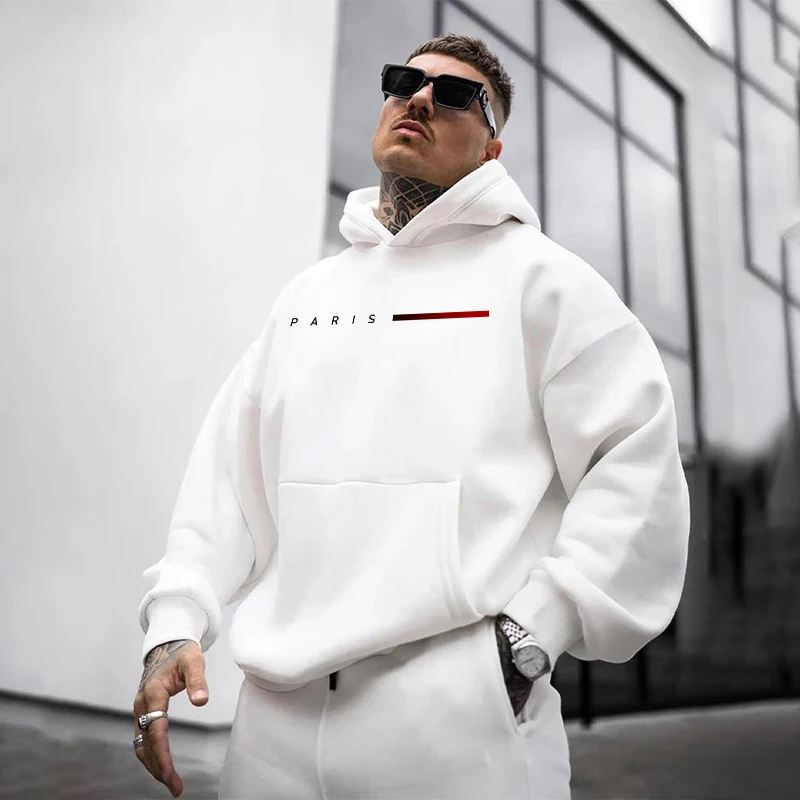 Men'S Fashion Paris 2025 - Sweat-shirts à capuche pour hommes, style