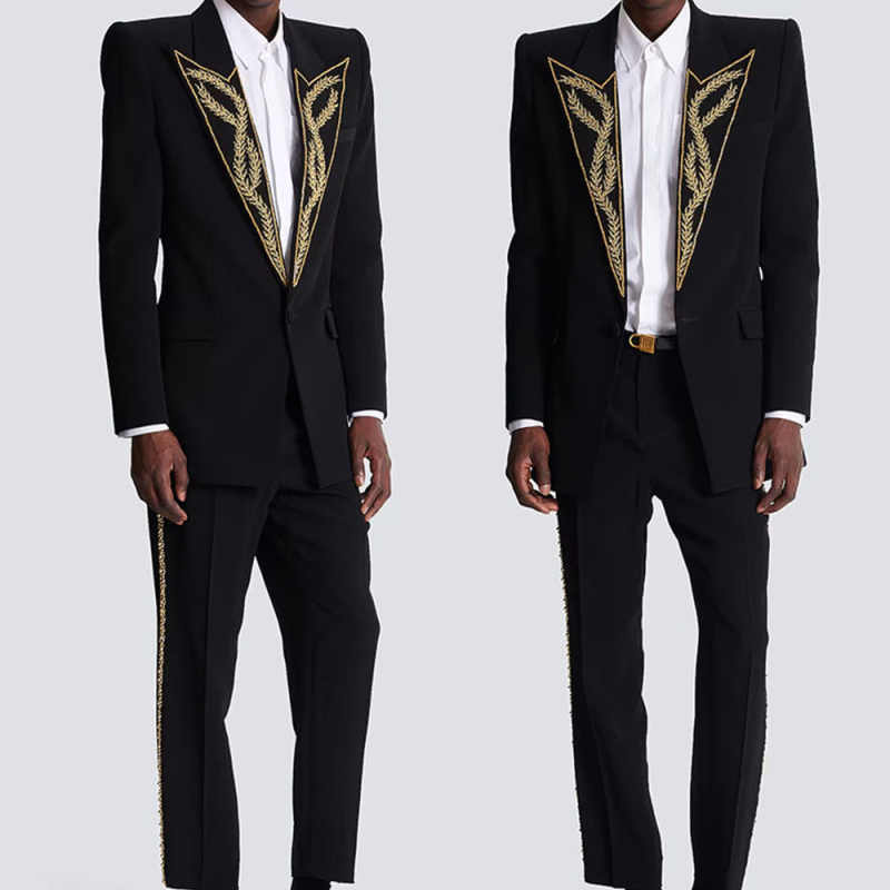 Slim Fit Blazer Men - Costumes modernes pour hommes, coupe ajustée,