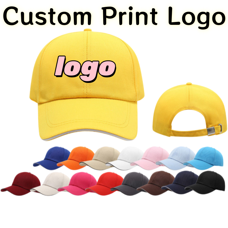 Mens Fashion Caps - Casquette de baseball diagonale six pièces