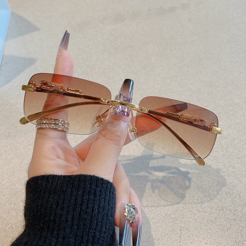 12 pièces nouvelles petites lu - Men'S Fashion Rimless Glasses avis et prix