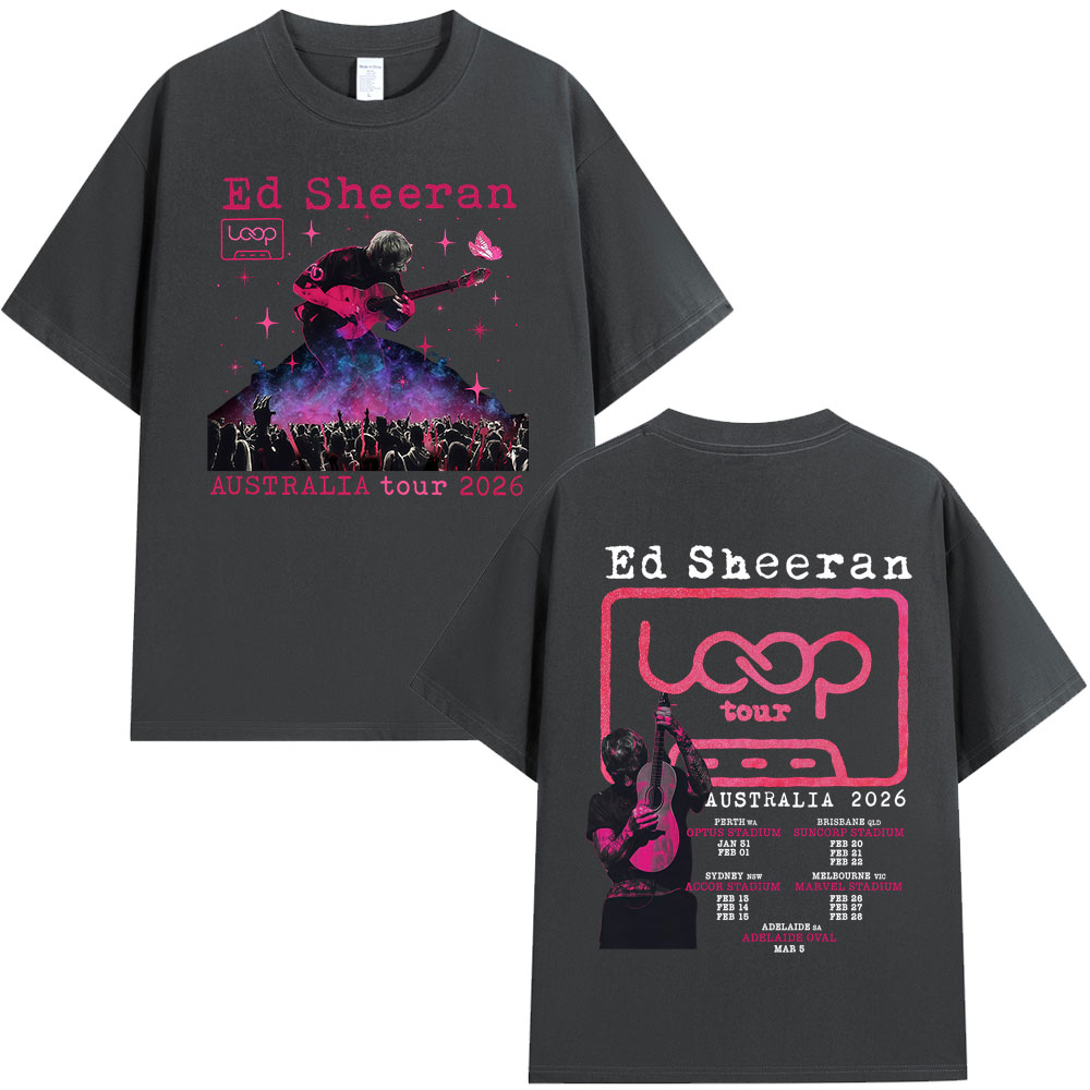 T-shirts de la tournée Ed Shee - Mens Fashion Australia avis et prix