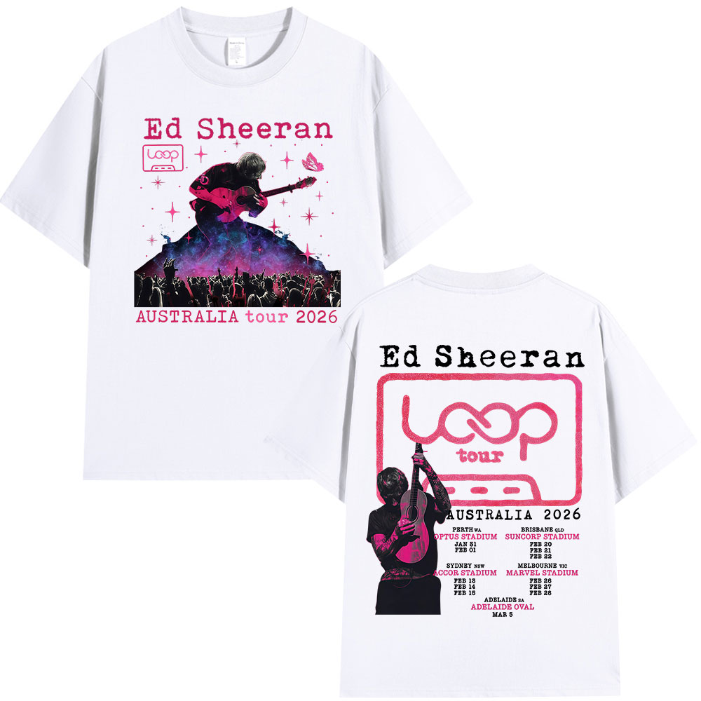 T-shirts de la tournée Ed Shee - Mens Fashion Australia avis et prix