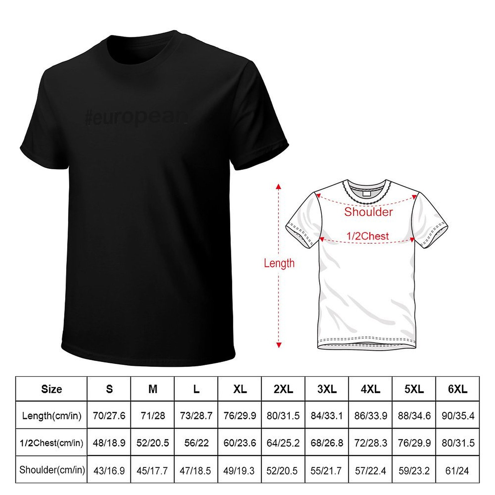 T-shirt décontracté à imprimé  - Mens Fashion Hashtags avis et prix