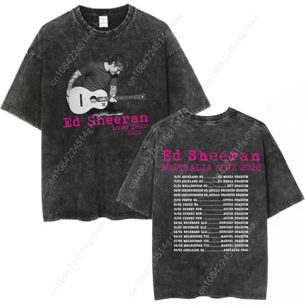 T-shirt en coton délavé Ed She - Mens Fashion Australia avis et prix