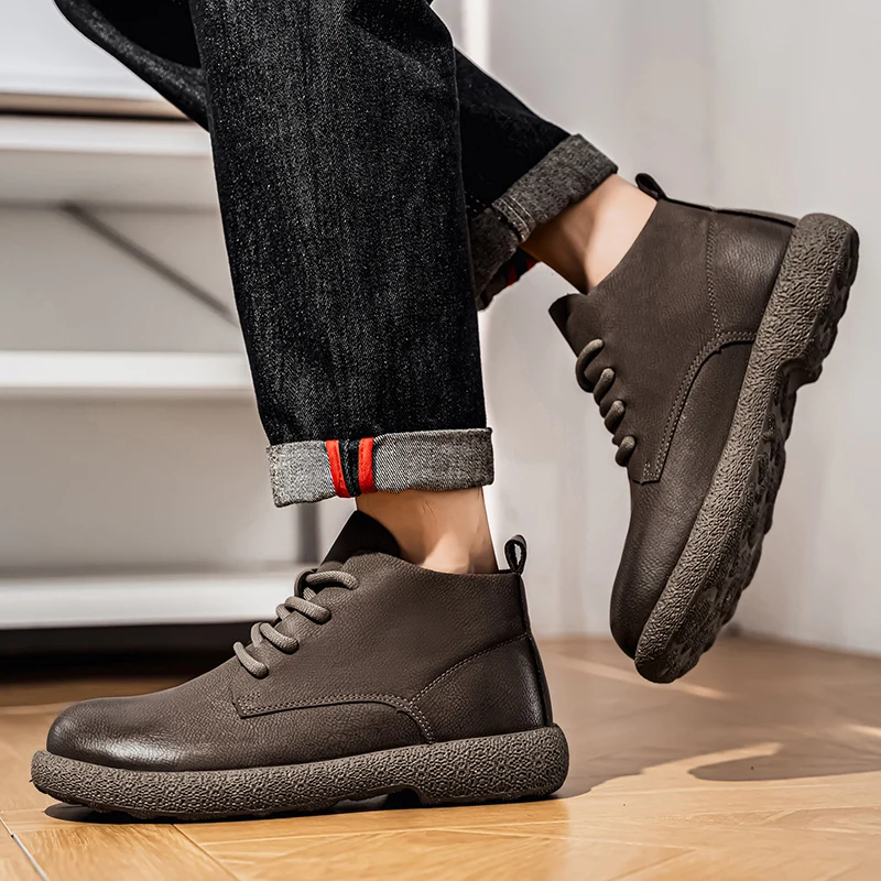 Bottines courtes marron pour h - Men'S Fashion For 30 Year Olds avis et prix