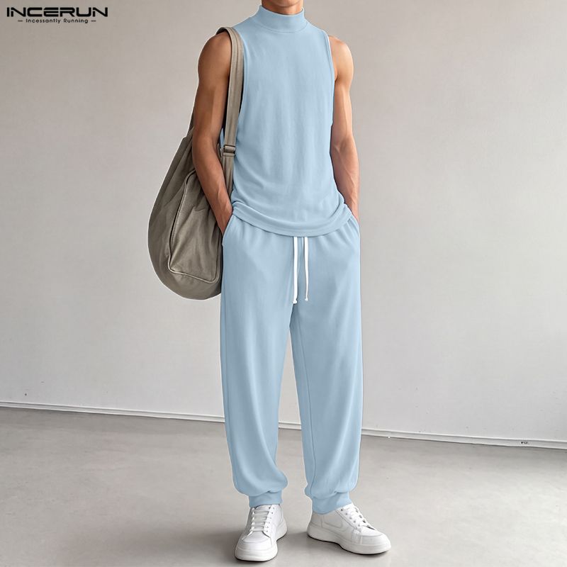 Ensemble homme INCERUN, couleu - Track Suit Men avis et prix
