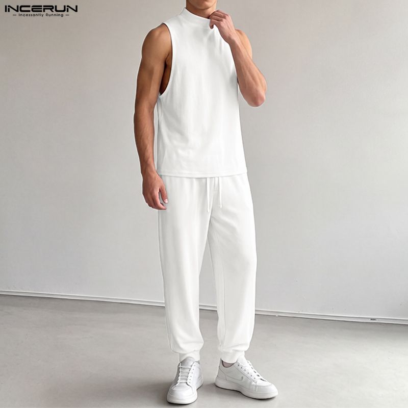 Ensemble homme INCERUN, couleu - Track Suit Men avis et prix