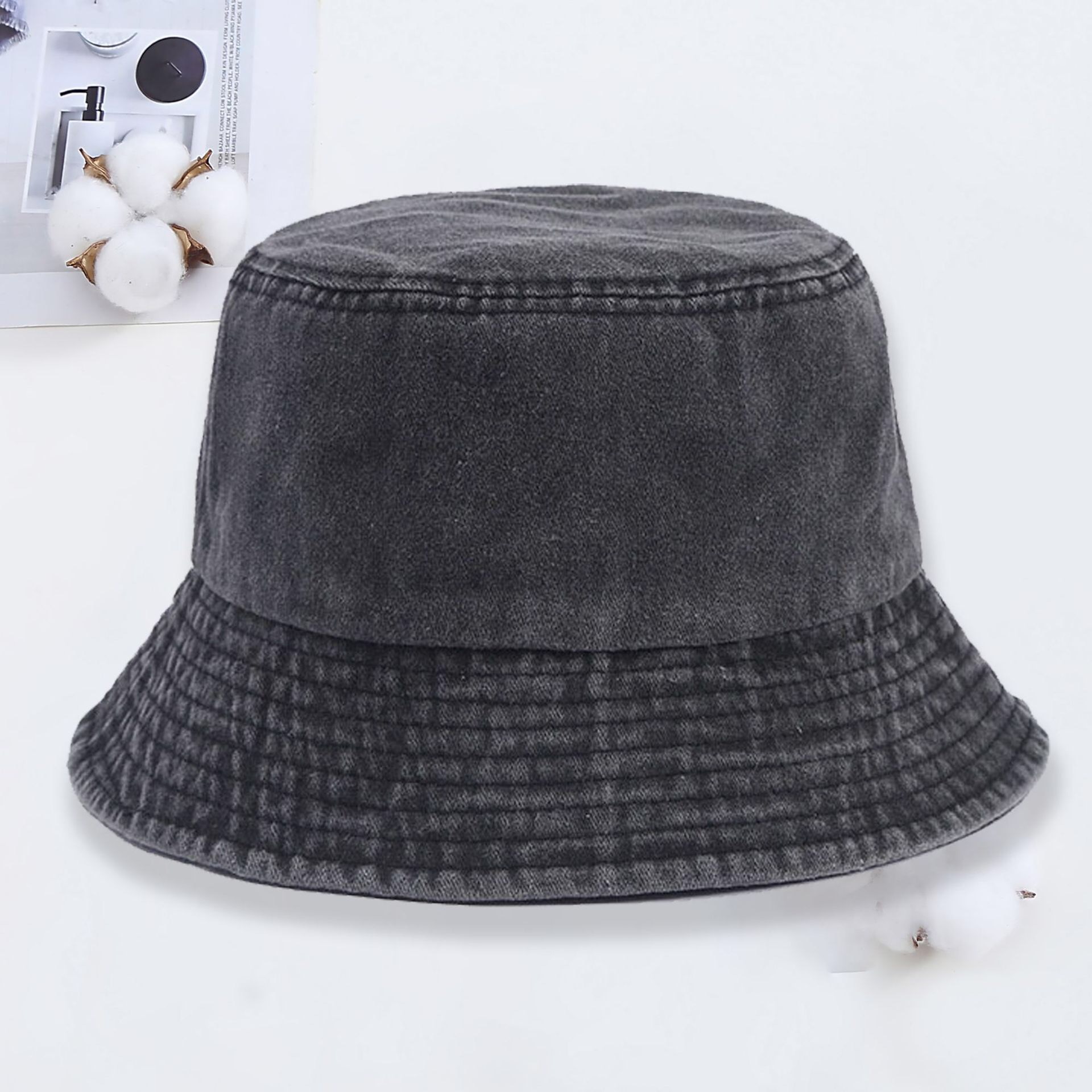 Chapeau Bob en Jean Personnali - Mens Fashion Caps avis et prix
