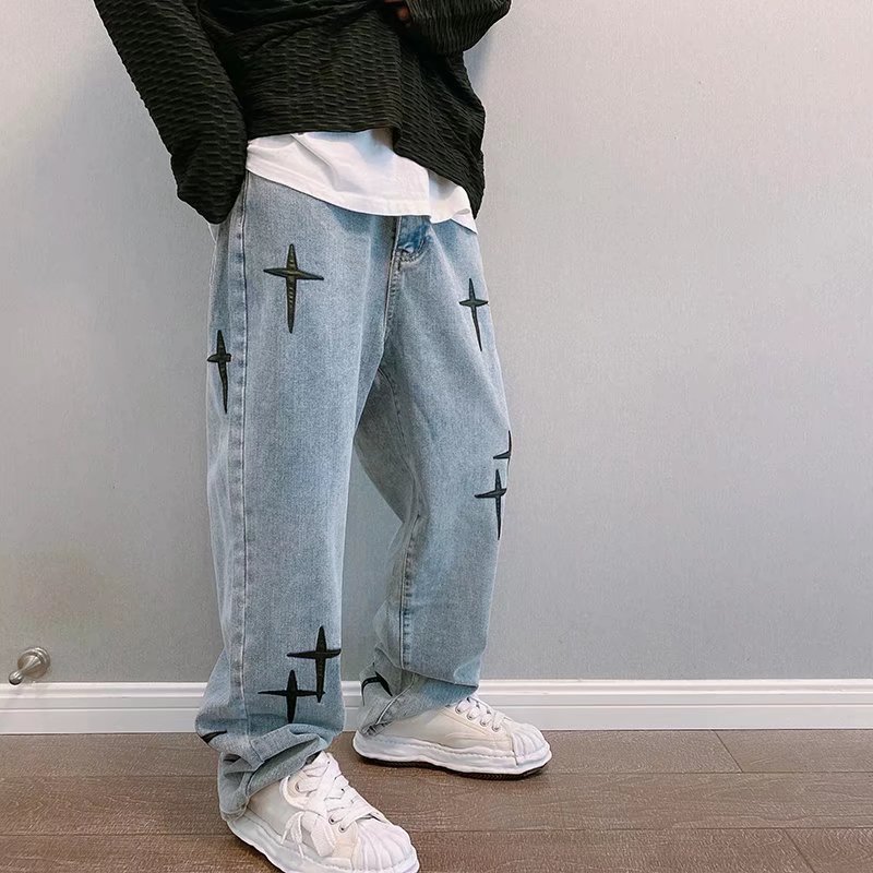 Jean imprimé pour hommes, Stre - Men'S Fashion With Baggy Jeans avis et prix
