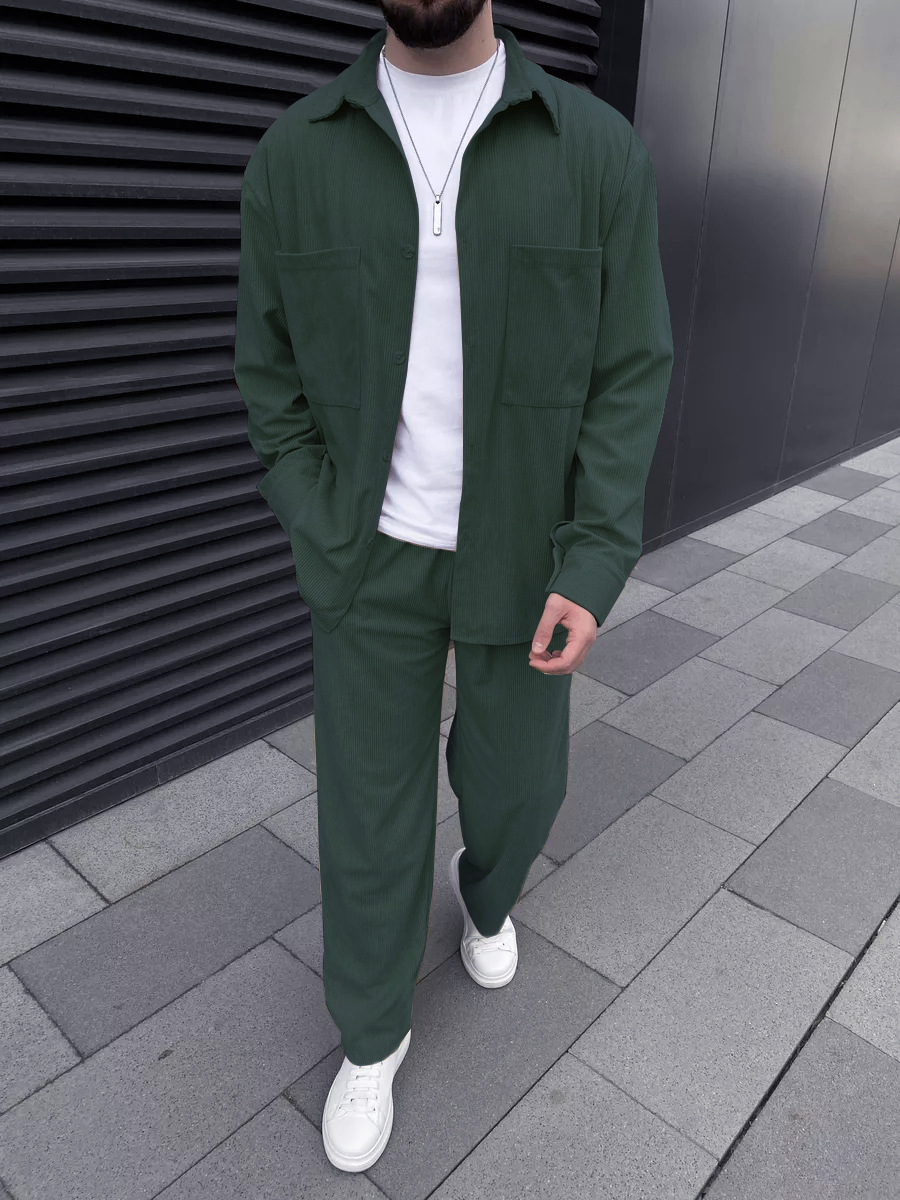 Ensemble deux pièces en velour - Men'S Fashion Designer avis et prix
