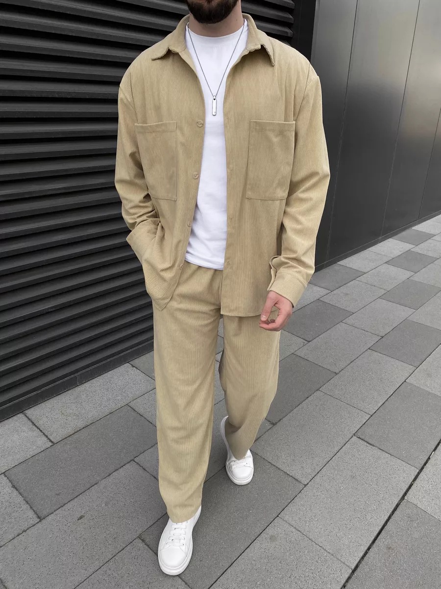 Ensemble deux pièces en velour - Men'S Fashion Designer avis et prix
