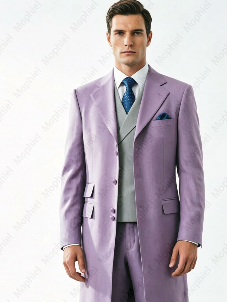 Costumes longs pour hommes de  - Slim Fit Blazer Men avis et prix