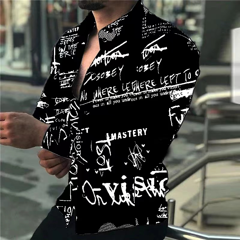 Chemise à manches longues pour - Fashion Mens Shirt avis et prix