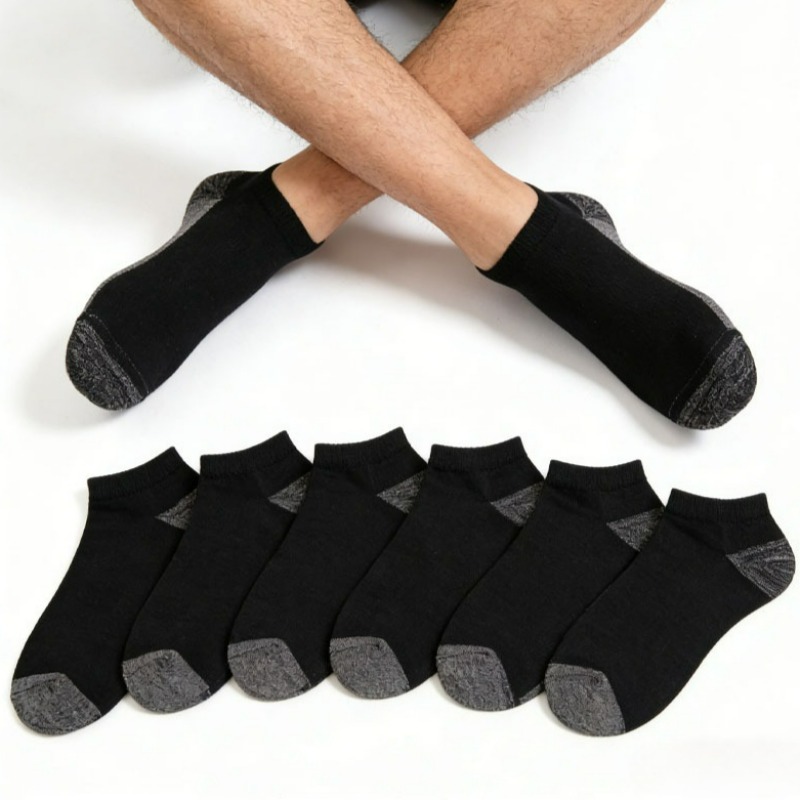 1/6 paires de chaussettes anti - Socks Ankle Men avis et prix