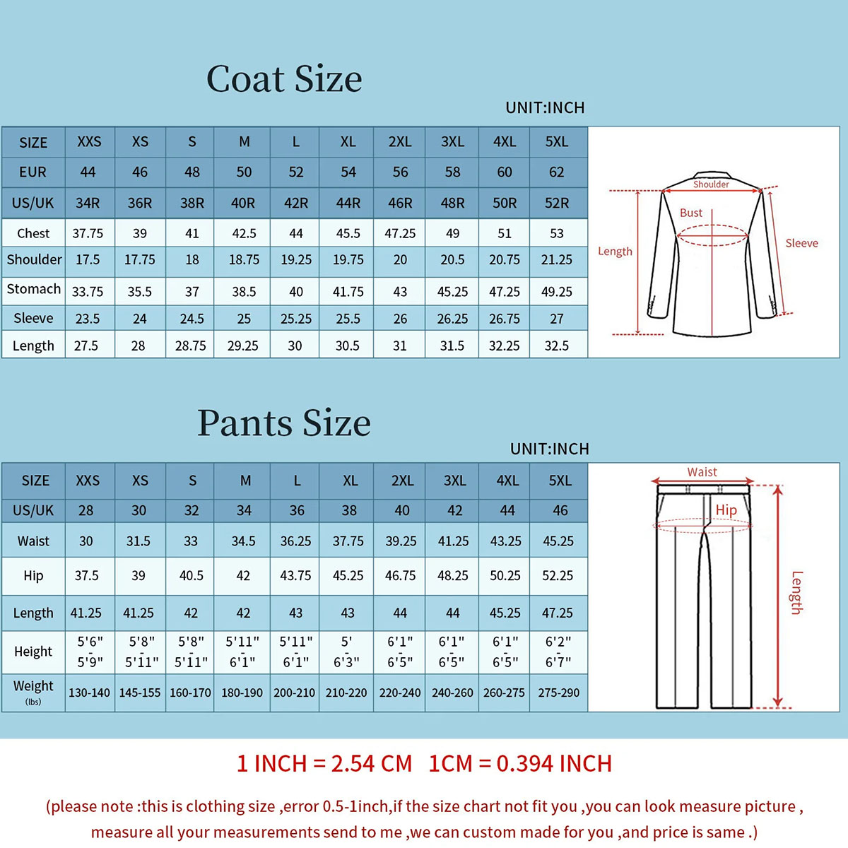 Costumes de Luxe Personnalisés - Slim Fit Blazer Men avis et prix