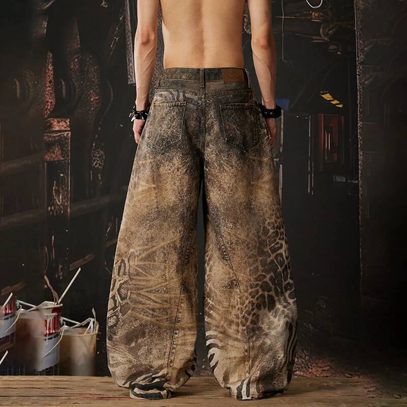 LUZHEN 2026 Nouveau Jean Décon - Men'S Fashion With Baggy Jeans avis et prix