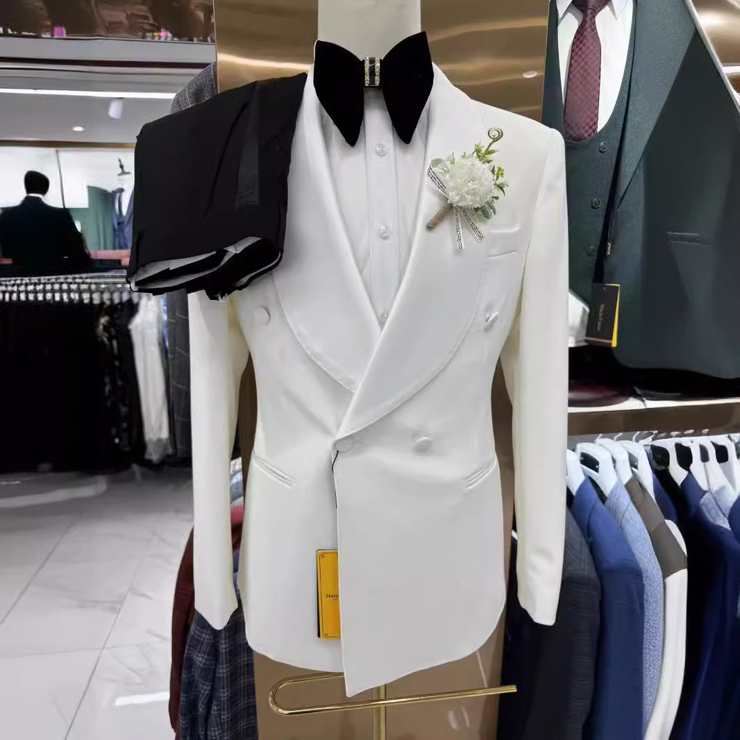 Costume Homme Élégant Ensemble - Slim Fit Blazer Men avis et prix