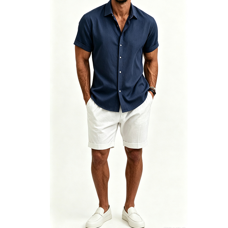 Ensemble chemise et short en c - Track Suit Men avis et prix