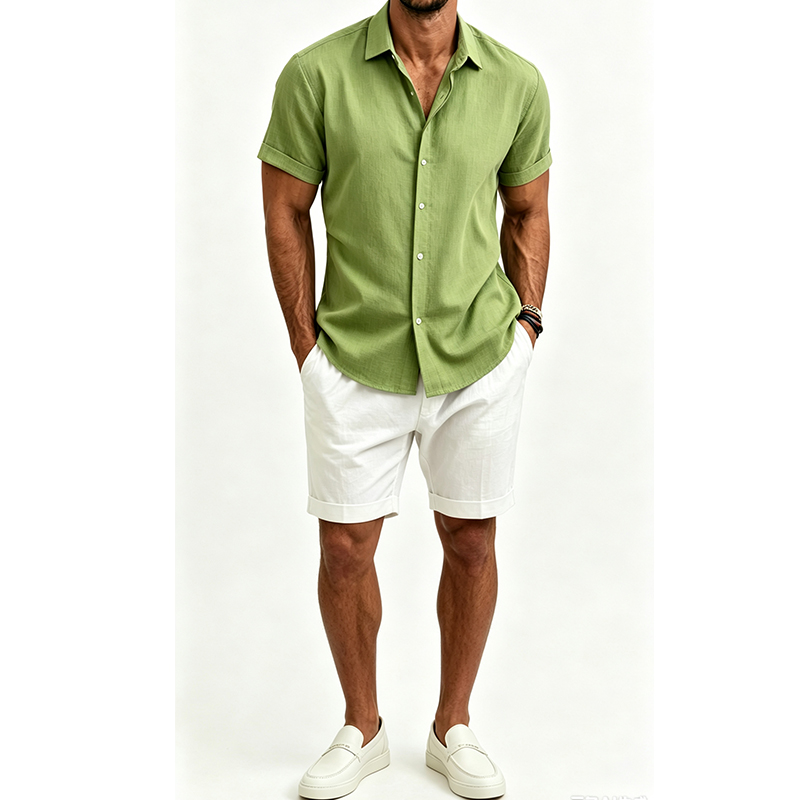 Ensemble chemise et short en c - Track Suit Men avis et prix